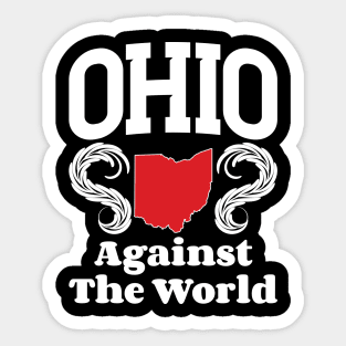 Ohio Against The World Sticker